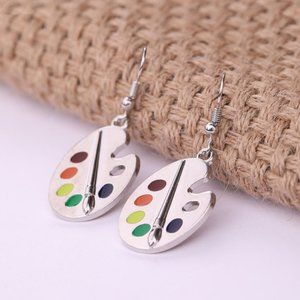 Women's colorful earrings